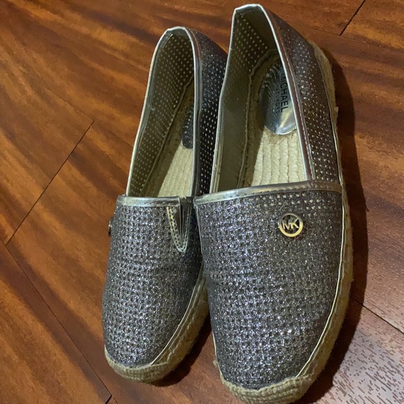 MK espadrilles silver with glitters - Picture 2 of 5
